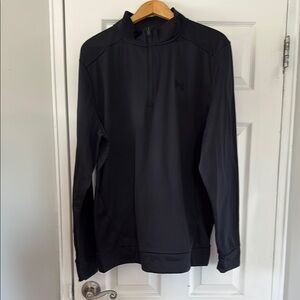 Men’s Black Quarter-Zip Pullover
